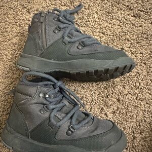 Zara Kids Charcoal High-Top Sneakers